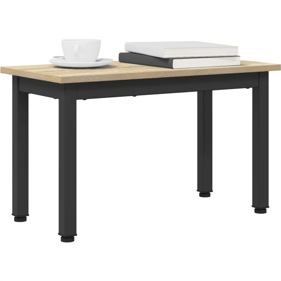 vidaXL Salontafel Sonoma Eiken 60 x 30 x 36 cm Bewerkt hout, foto 2