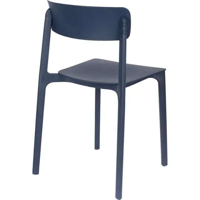 AnLi Style Chair Clive Dark Blue blauw