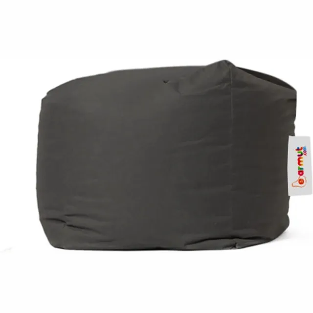 Skye Decor , Tuinpoef, Square Pouf - Fume, Polyester, Rookgrijs, 45 cm