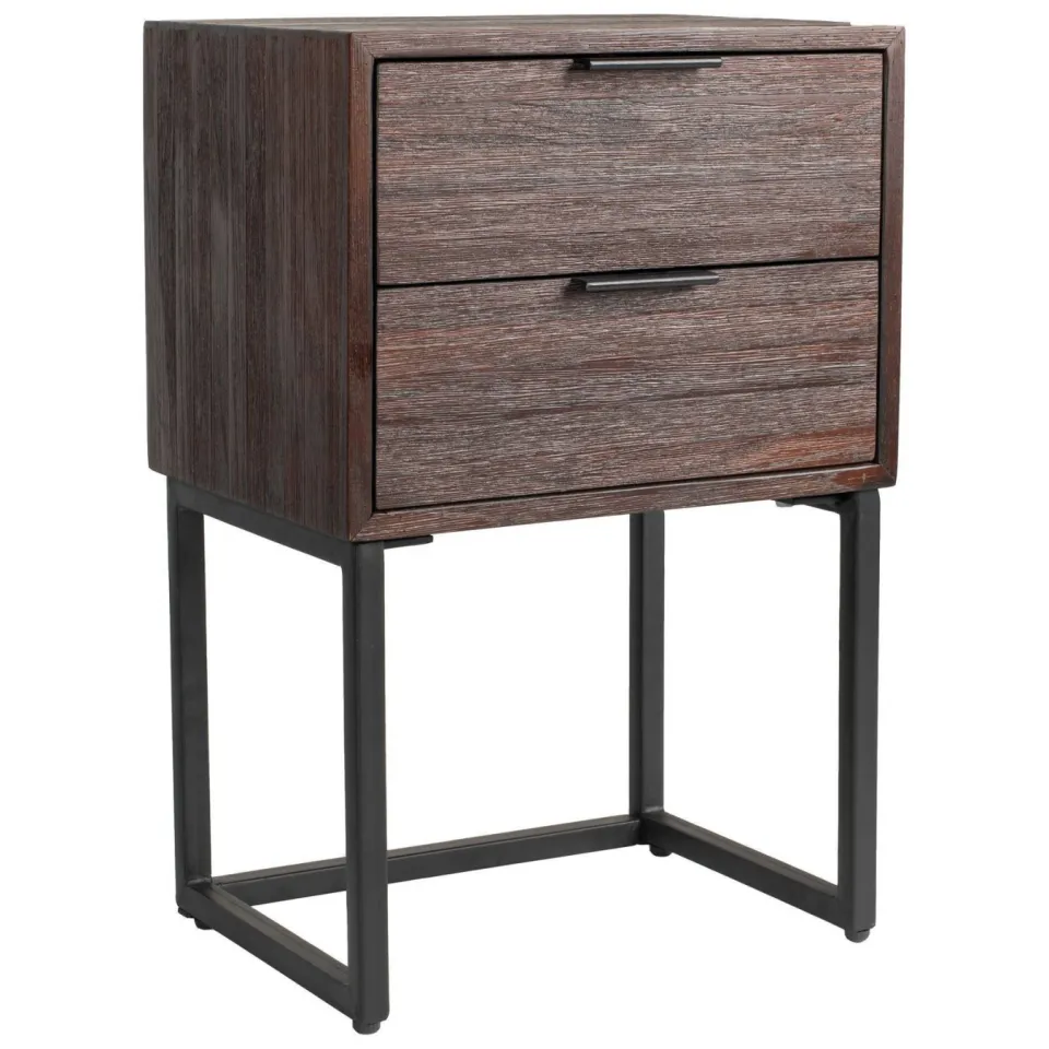 Housecraft Living Webster nachtkastje bruin, foto 3