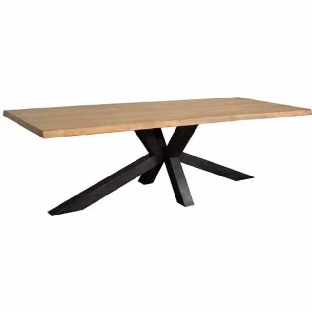 Tower Living Eettafel Sovana boomstamblad Acaciahout 240x100 cm - Naturel