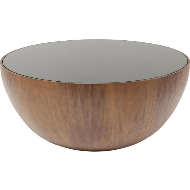 Kare Salontafel Tear Drops Walnut Hout