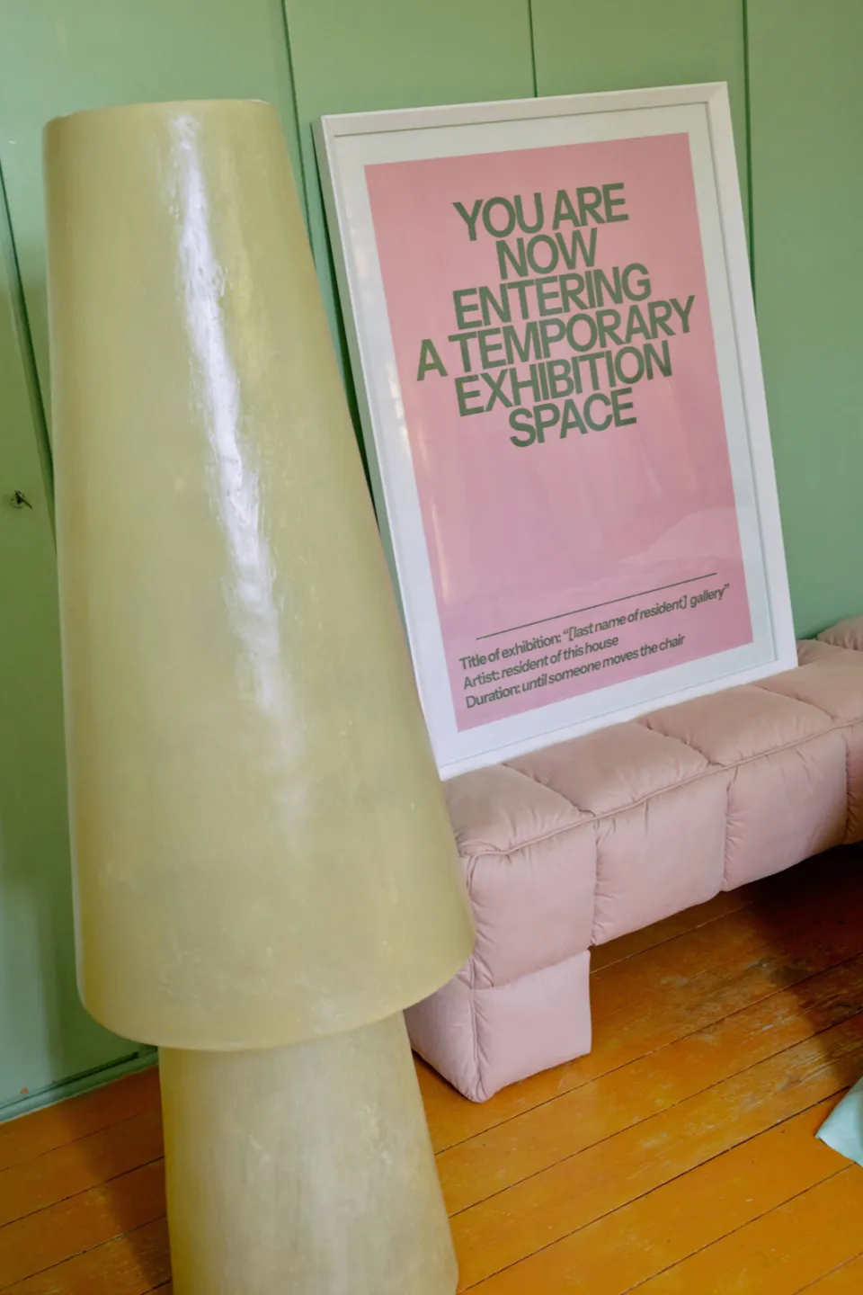 HKLIVING bankje Puffy blush, foto 4
