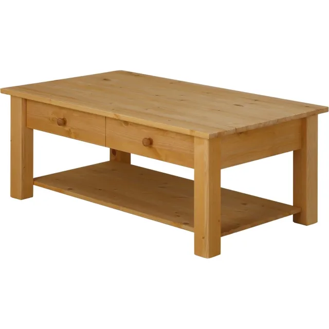 Notio Living Chicago-Salontafel - 1-lade 1-plank Bruin