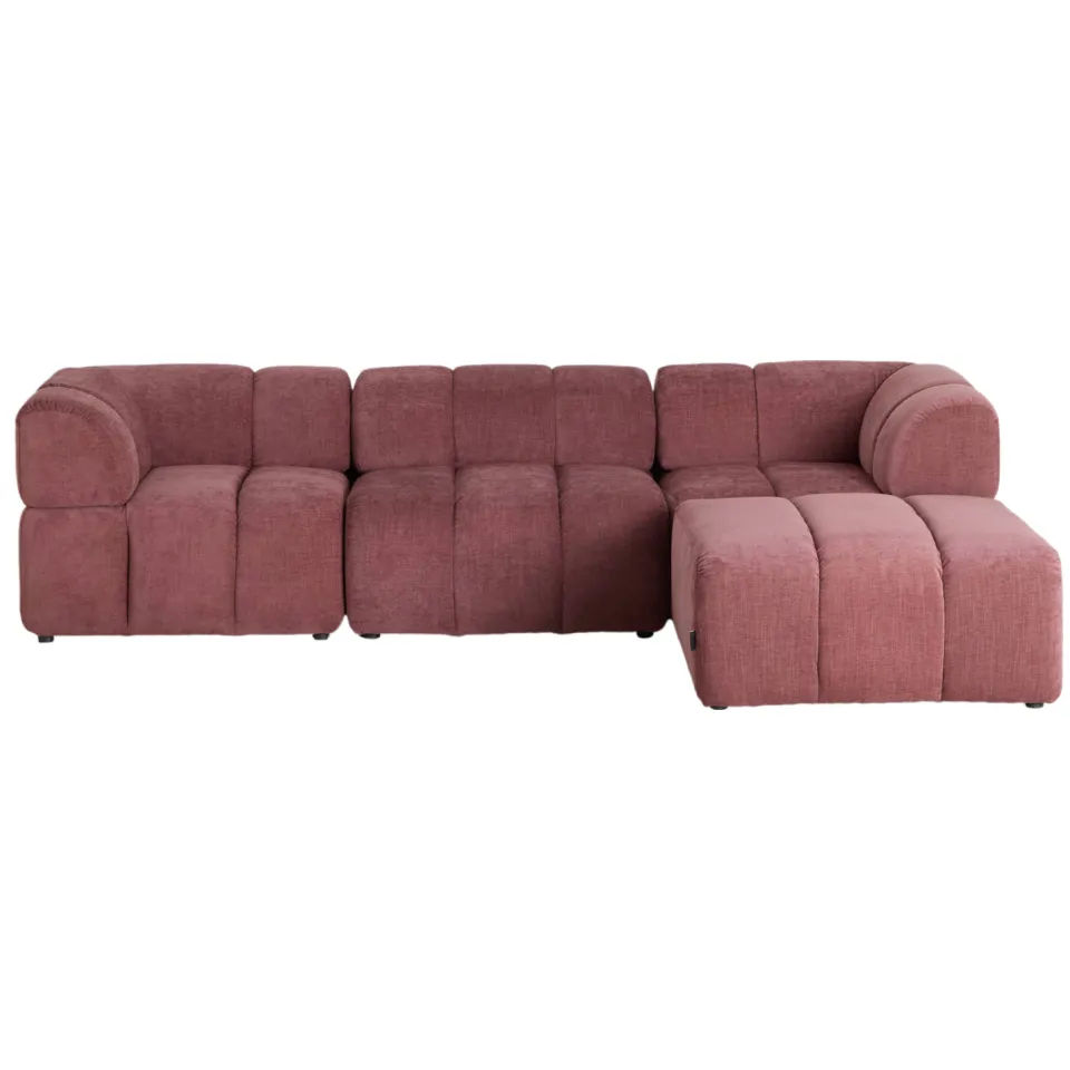 NOUS Living 3-zitsbank Nobu - roze