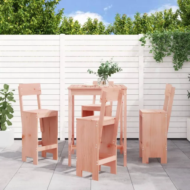 vidaXL 5-delige Tuinset massief douglashout bruin, foto 2