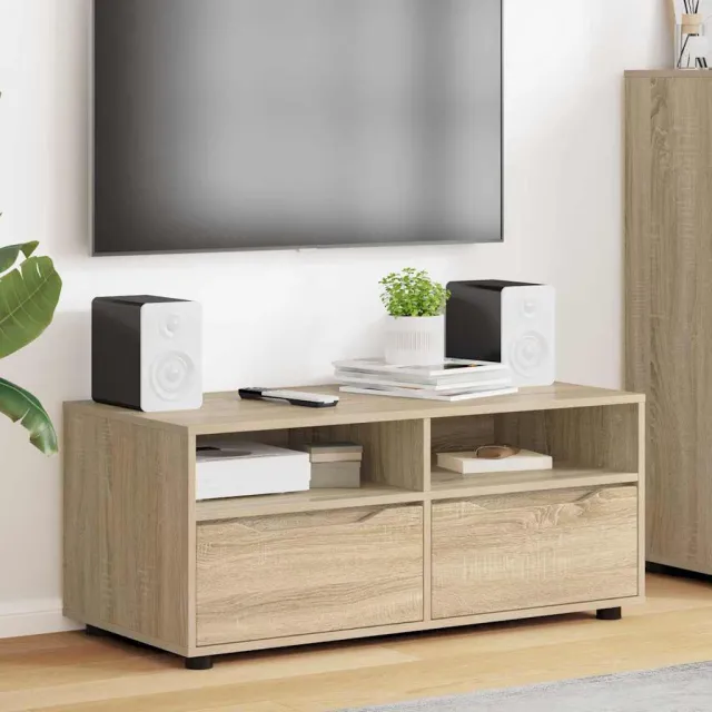 vidaXL TV-kast 100 x 48 x 43 cm Sonoma Eiken Bewerkt hout, foto 2