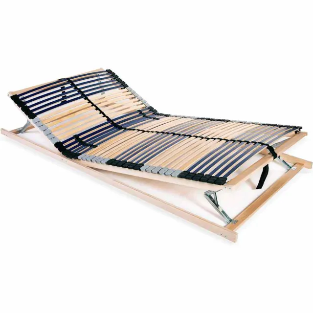 vidaXL Lattenbodem met 42 latten 7 zones 140x200 cm Meerkleurig