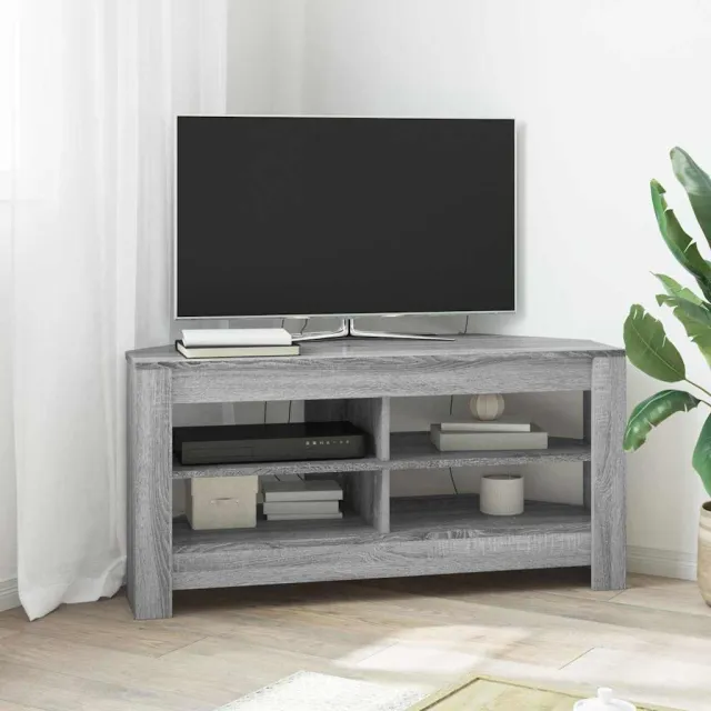 vidaXL HoekTVKast 102 x 41 x 50 cm Grijs Sonoma