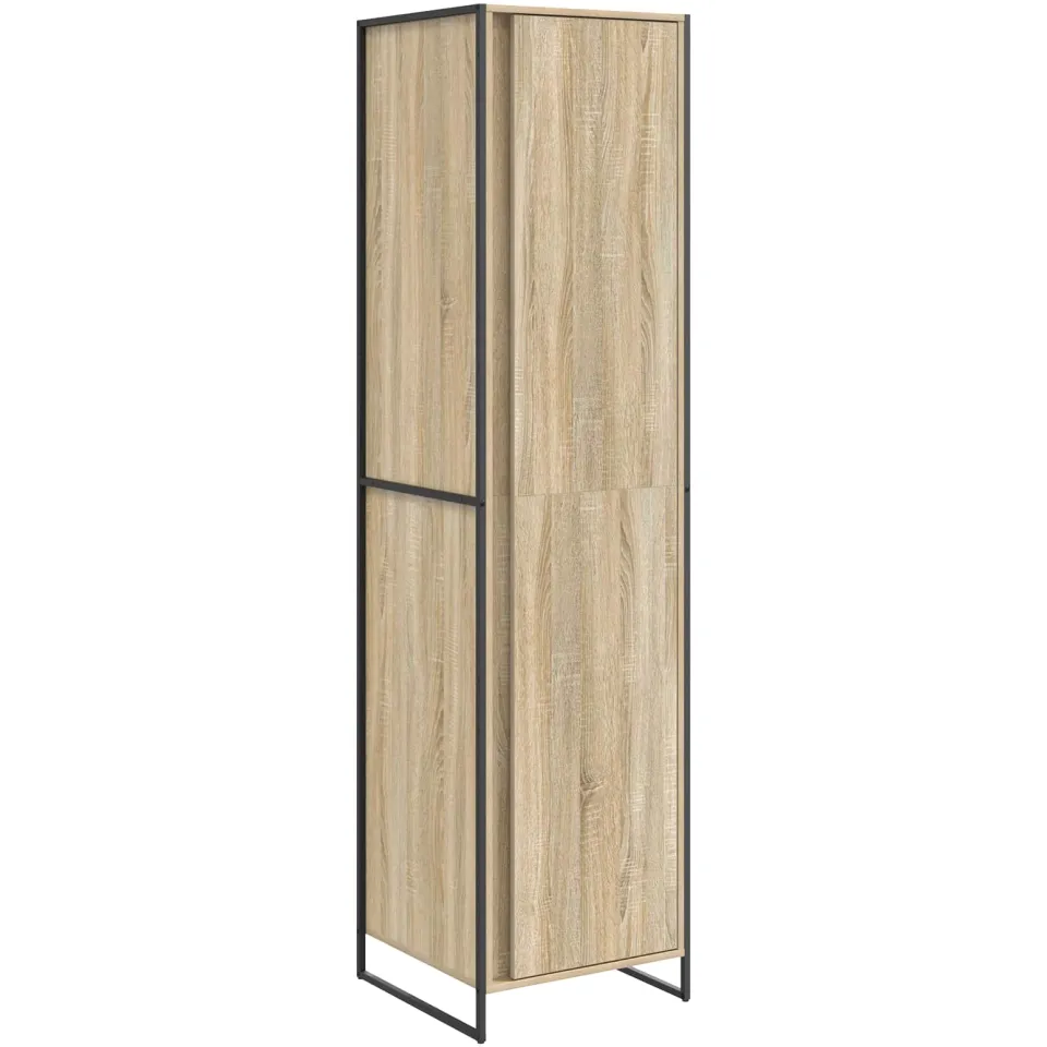 vidaXL Warderobe Sonoma 50 x 50 x 200 cm Bruin