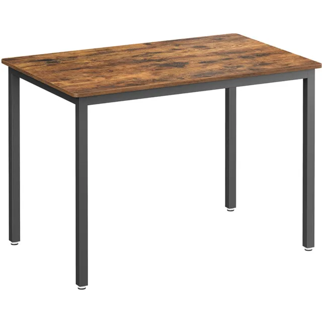 Songmics Eettafel – Voor 4 personen – Hout/Metaal Bruin