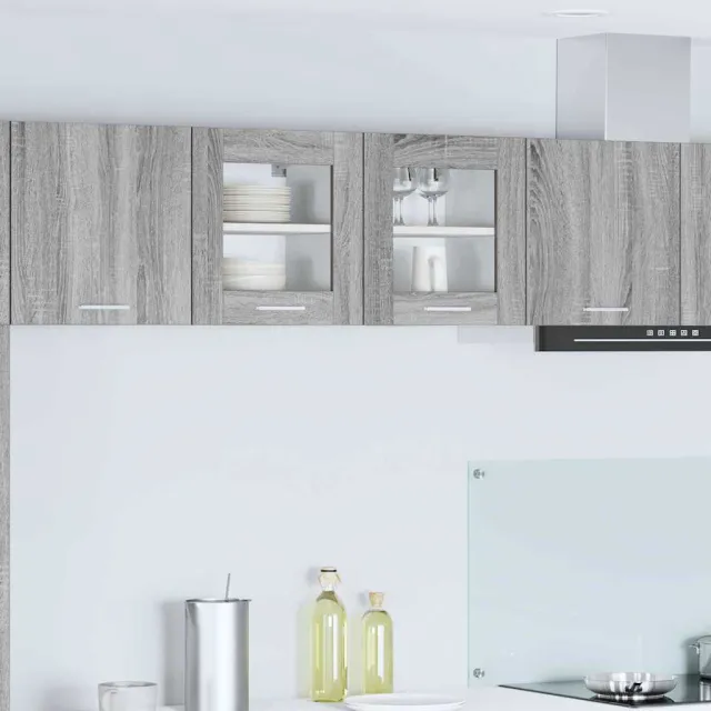 vidaXL Hangkast Grijs Sonoma 40 x 31 x 40 cm Bewerkt hout