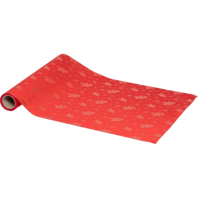 Fééric Lights and Christmas Kerst Loper - Tafelloper - 30x300cm - Rood