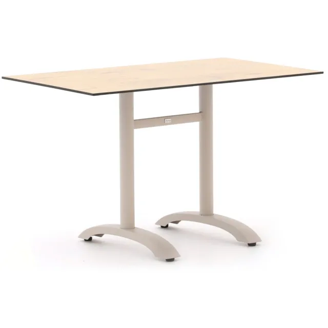 Bellagio tuinmeubelen Bellagio Lisio tuintafel 120x70x73cm taupe