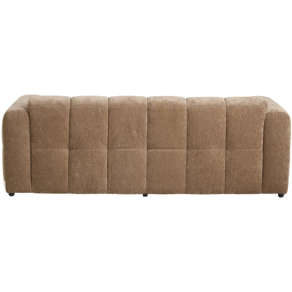 NOUS Living Lina 3-zitsbank bruin, foto 4