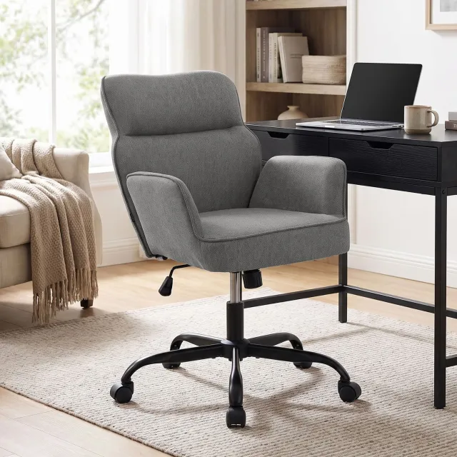 Luxe Comfort Monza 0052 bureaustoel - stof - grijs