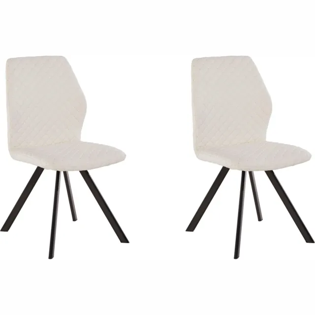 Notio Living Isobel-Stoel - 2 Pack Wit