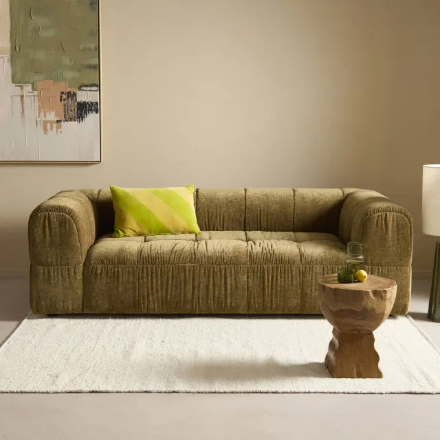 NOUS Living 3-zitsbank Kobe Groen