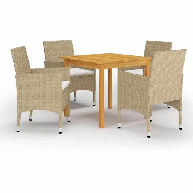 vidaXL 5-delige Tuinset beige, foto 2