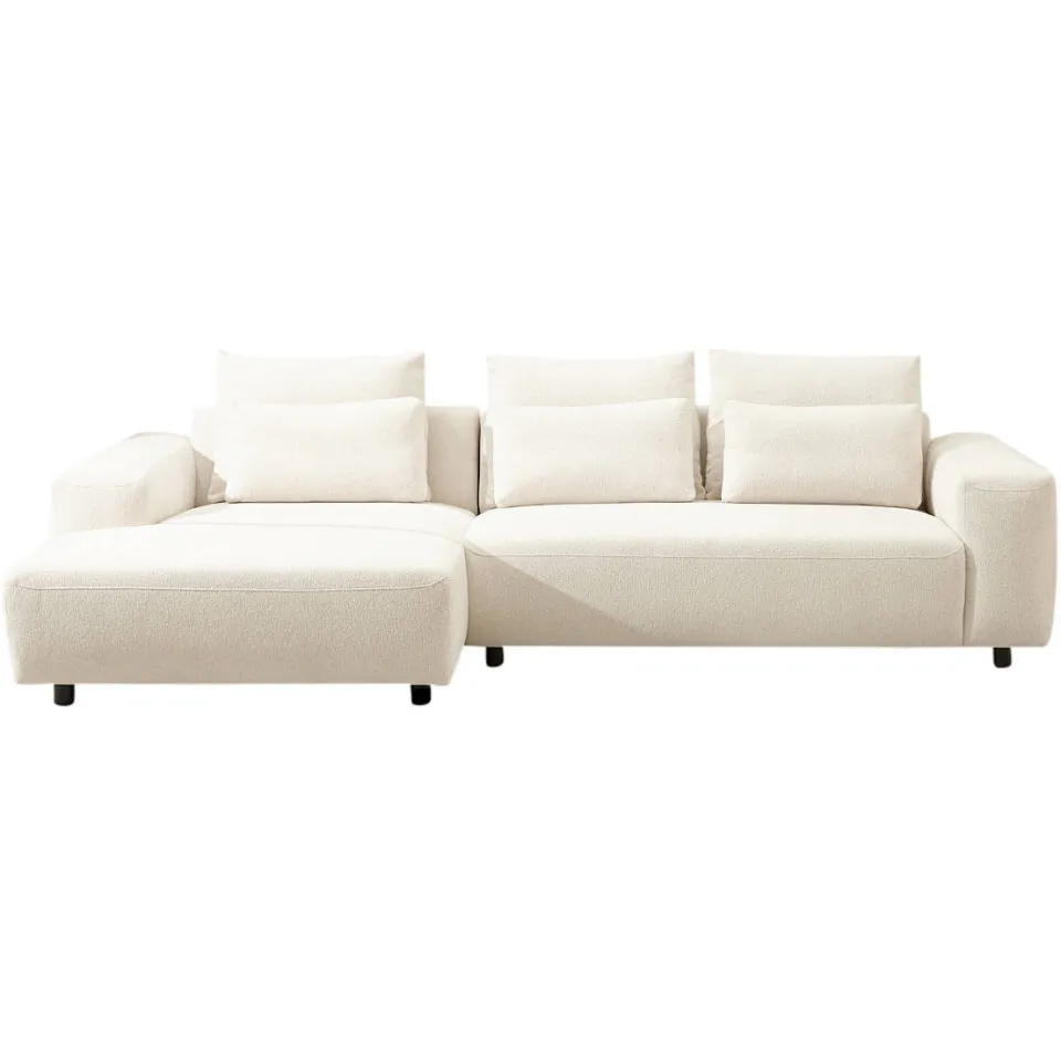NOUS Living hoekbank Miro hoek links - beige, foto 4