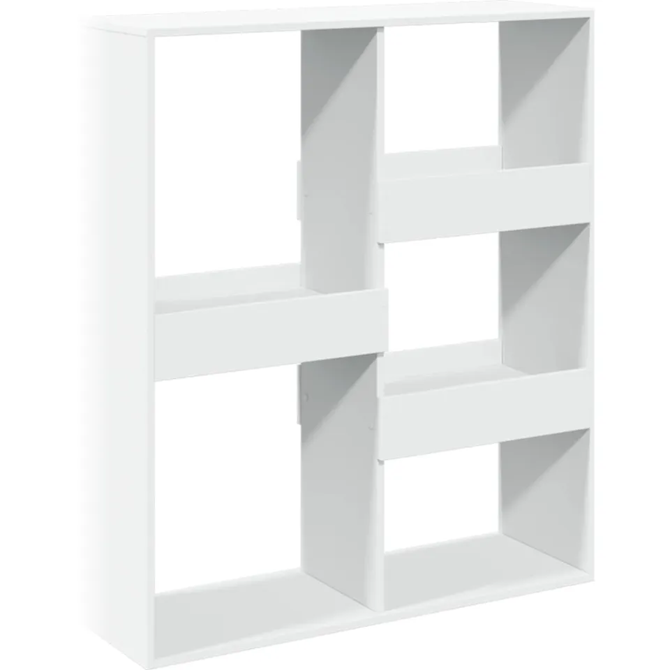 vidaXL Kamerscherm 100x33x115 cm bewerkt hout wit, foto 4