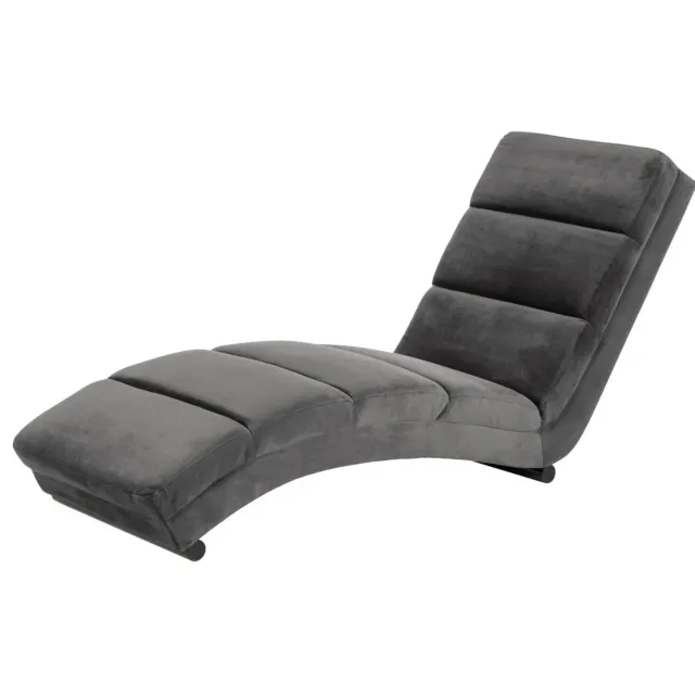 relaxfauteuil Sasha donkergrijs