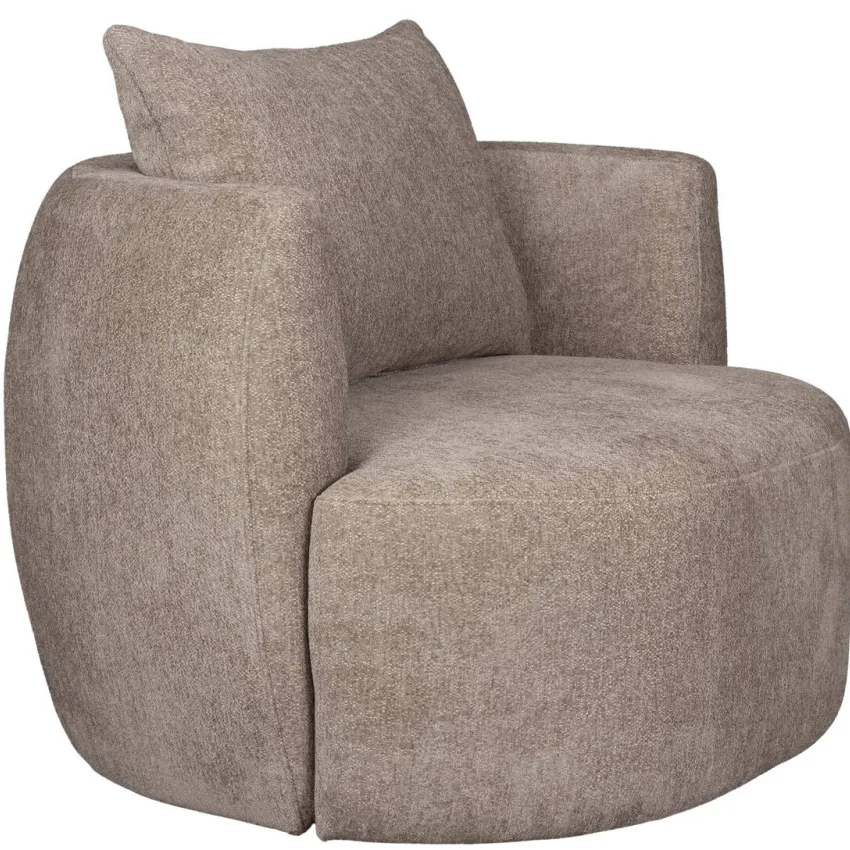 Dutchbone fauteuil Rocca taupe, foto 3