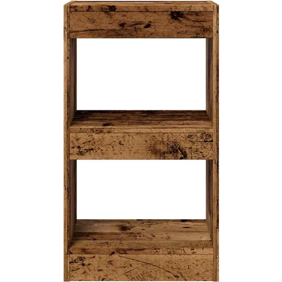 vidaXL Boekenkast / kamerscherm 40x30x72 cm oud houtkleurig bruin, foto 4