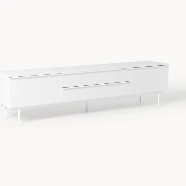 Westwing Collection Grote tv-meubel Elona Wit