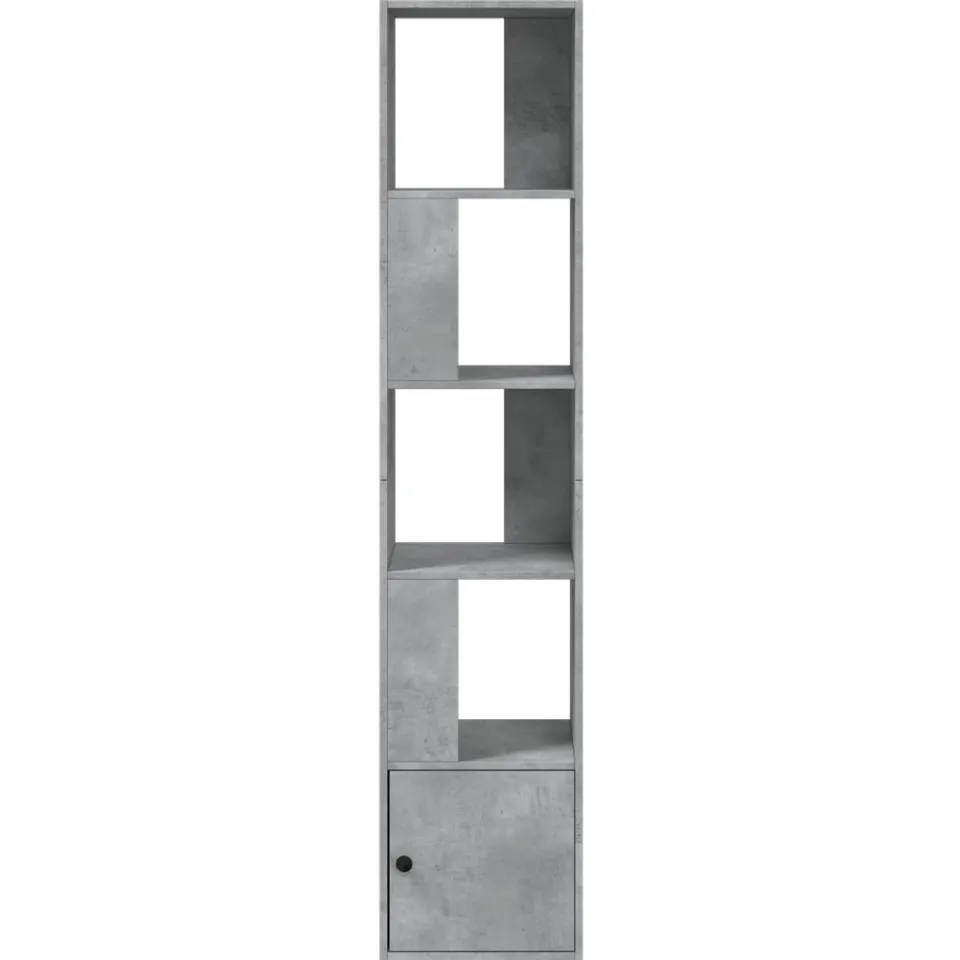 vidaXL Boekenkast 40x36x189 cm bewerkt hout betongrijs