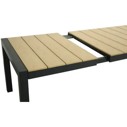 Tuintafel Ugo - Aluminium En Polywood - 95 X 275 X 76 Cm - Uitschuifbaar, foto 4