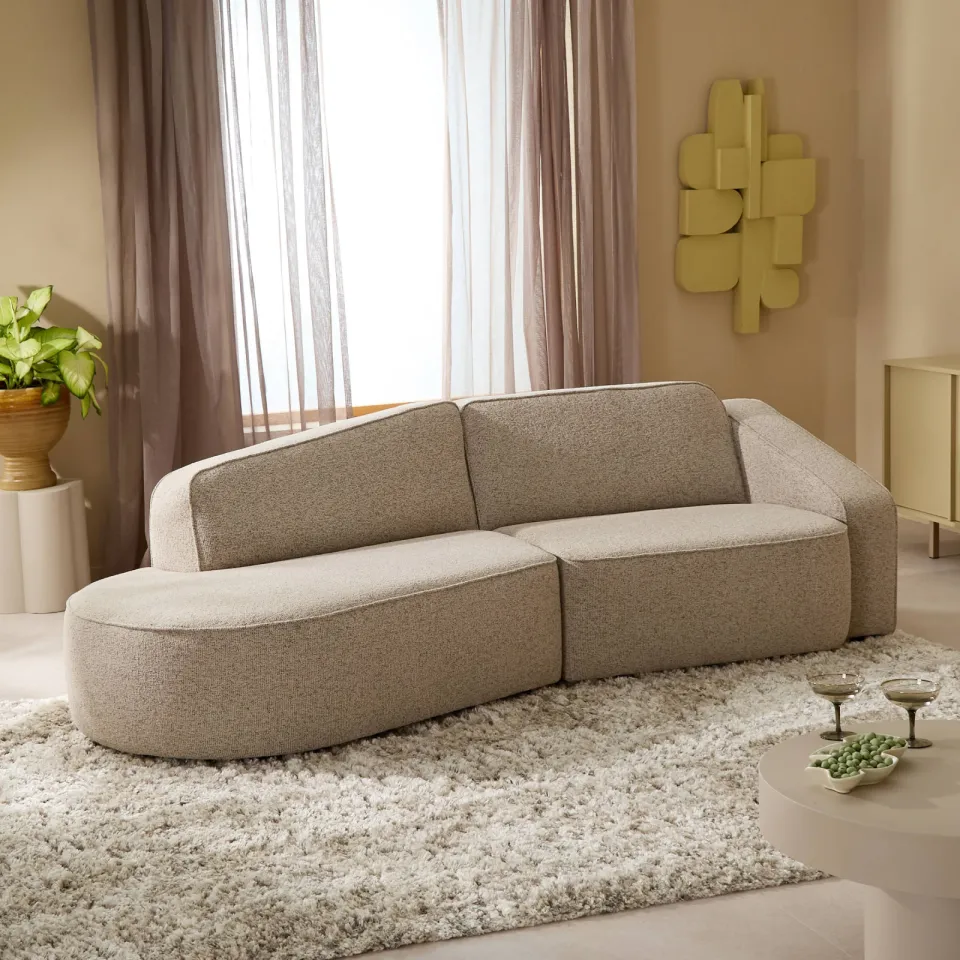 NOUS Living Sumo 3-zitsbank taupe, foto 3