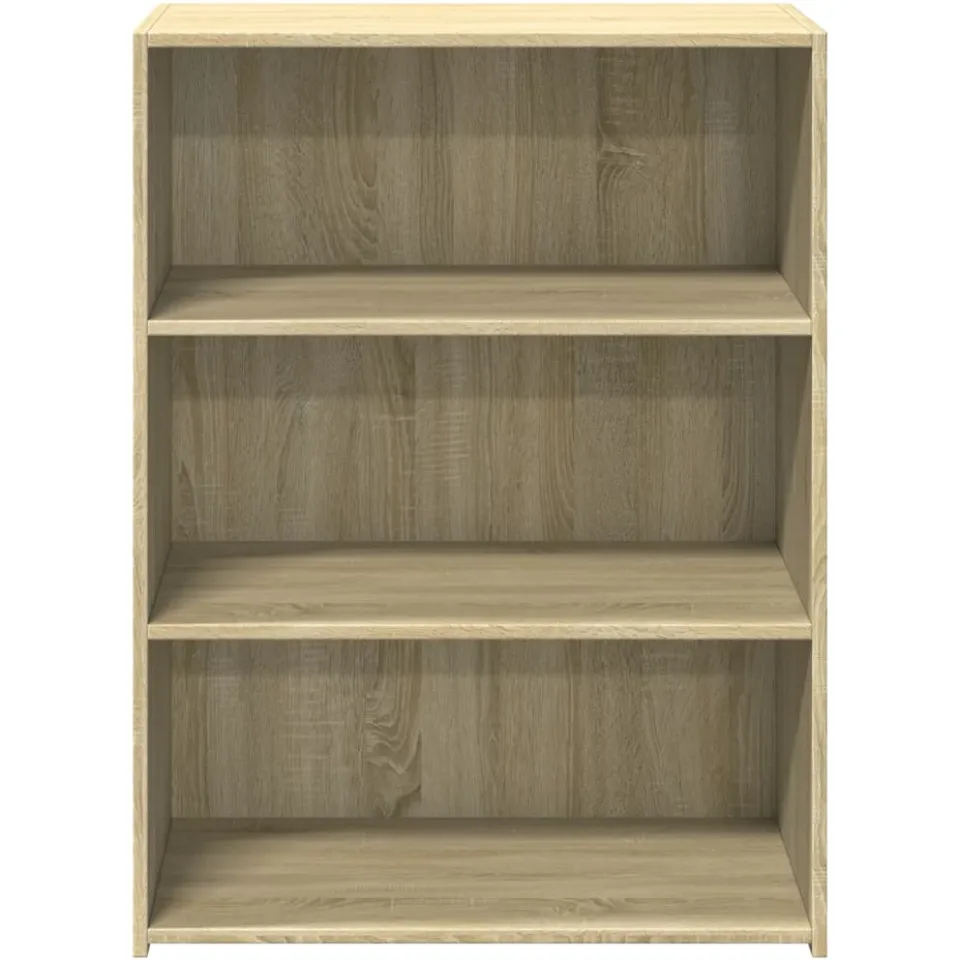 vidaXL Dressoir 70x41x93 cm bewerkt hout sonoma eikenkleurig