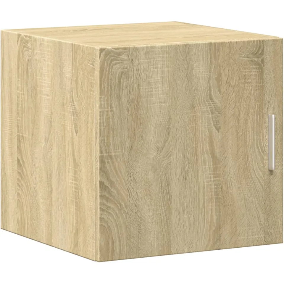 vidaXL Wandkast 40x42,5x40 cm bewerkt hout sonoma eikenkleurig Bruin