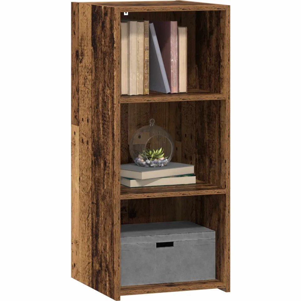 vidaXL Dressoir Oud hout 40 x 41 x 93 cm Bewerkt hout Bruin
