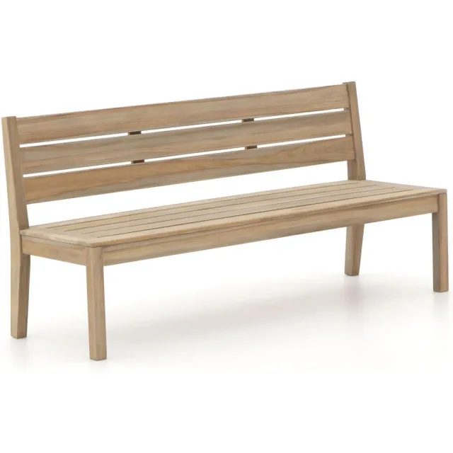 ROUGH Furniture ROUGH-S dining tuinbank 190x45cm Bruin