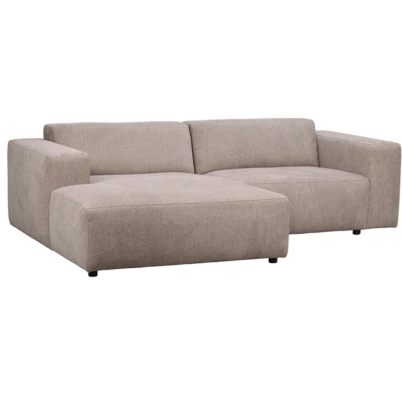 Rowico Home Willard gestoffeerde 3-zits hoekbank beige - links - 234 cm, foto 4