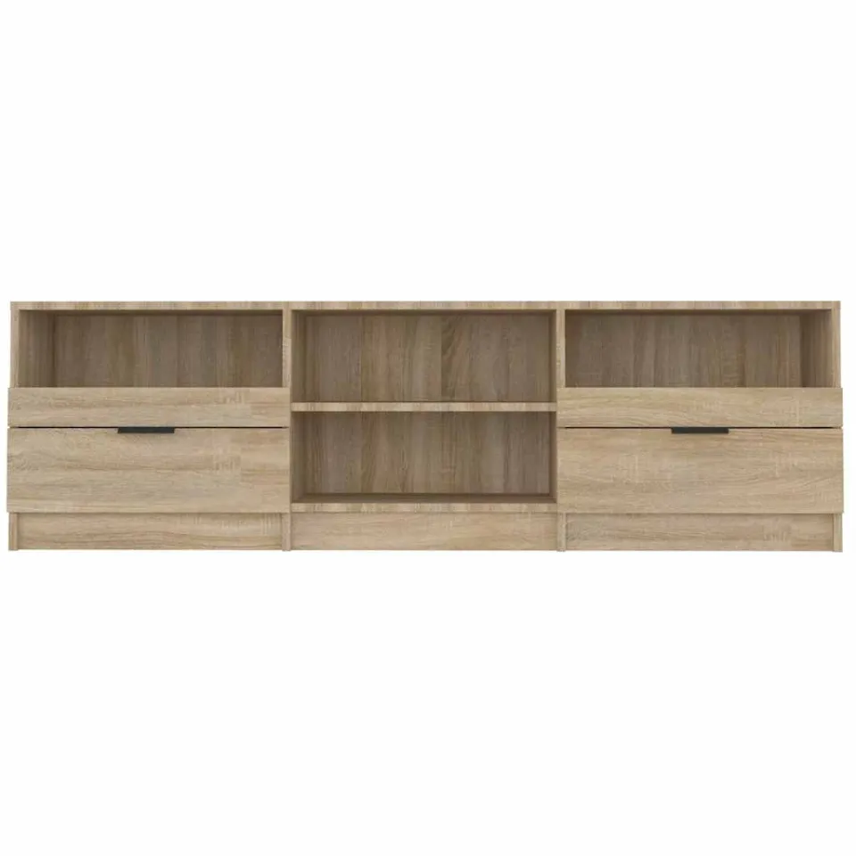 vidaXL Tv-meubel 150x33,5x45 cm bewerkt hout sonoma eikenkleurig, foto 4