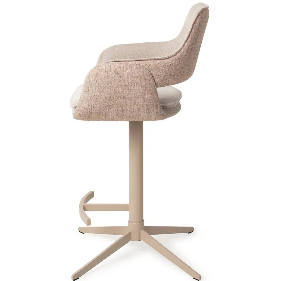 Jesper Home Oketo barkruk beige, foto 3
