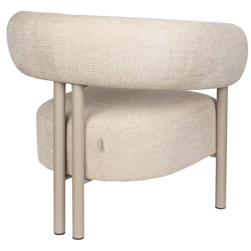 Zuiver fauteuil Heels beige, foto 3