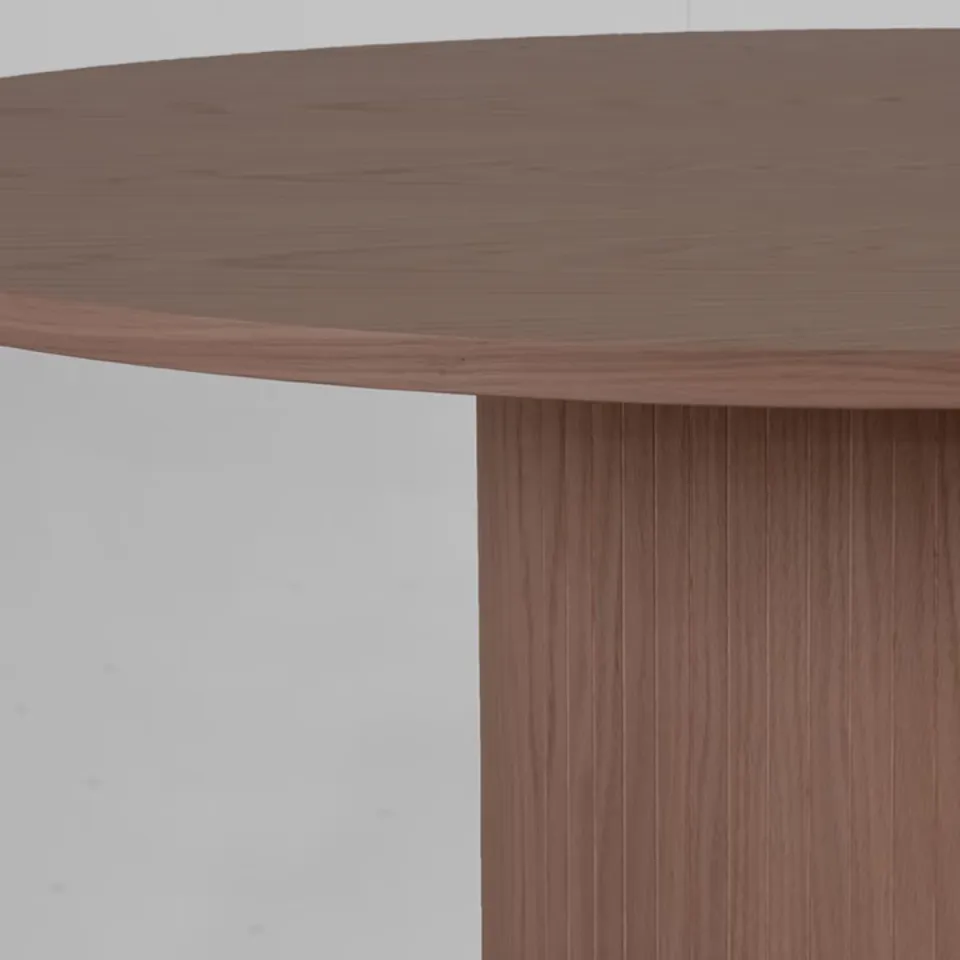LABEL51 Oliva ronde eettafel walnoot, foto 2