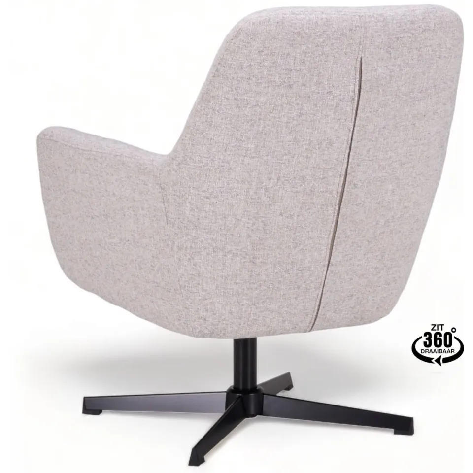 Wehkamp Home fauteuil licht grijs, foto 5