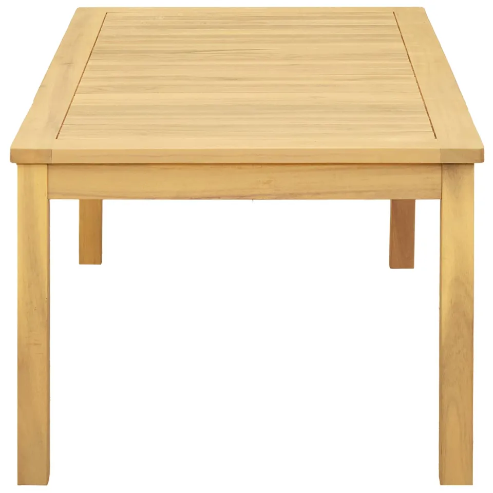 vidaXL Salontafel Licht acacia 110 x 60 x 45 cm Massief Acaciahout bruin, foto 3