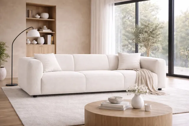 Koningstijl Virello Sofa – Koningstijl – Luxe Design Bank – Moderne Sofa – Comfortabele Bank voor Woonkamer Keuze uit meer dan 30+ kleuren
