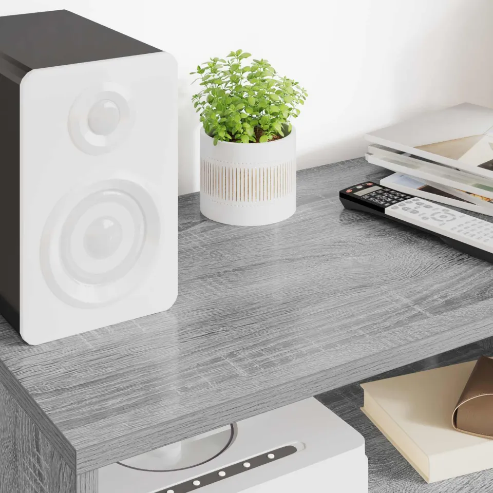 vidaXL TV-kast 60 x 35 x 40 cm Grijs Sonoma, foto 4