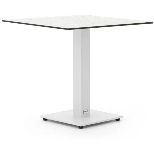Forza Furniture Forza Orta tuintafel 80x80x73cm wit