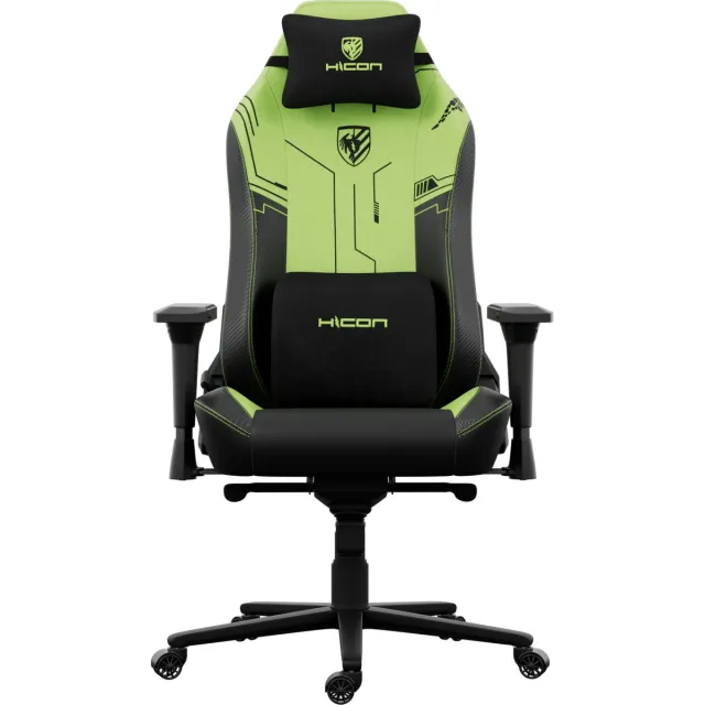 HICON Premium Bureaustoel - Luxe Ergonomische - Bureaustoel voor Volwassenen met Verstelbare Functies - Apex Serie - EagleBlaze - Groen Groen Apex