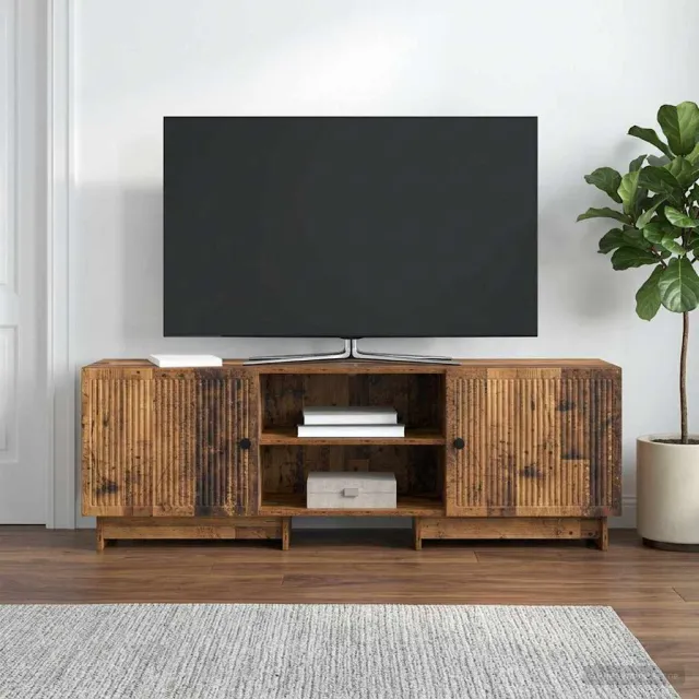vidaXL TV-kast 150 x 31 x 50 cm Oud hout Geconstrueerd hout bruin, foto 2