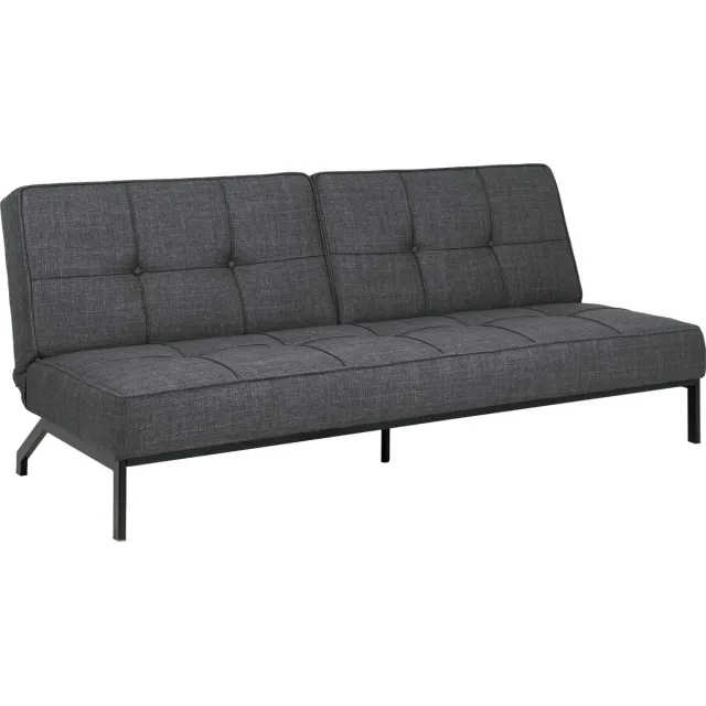 Giga Living Giga Meubel Slaapbank Lou 2-Zits - 95x198x87cm - Grijs