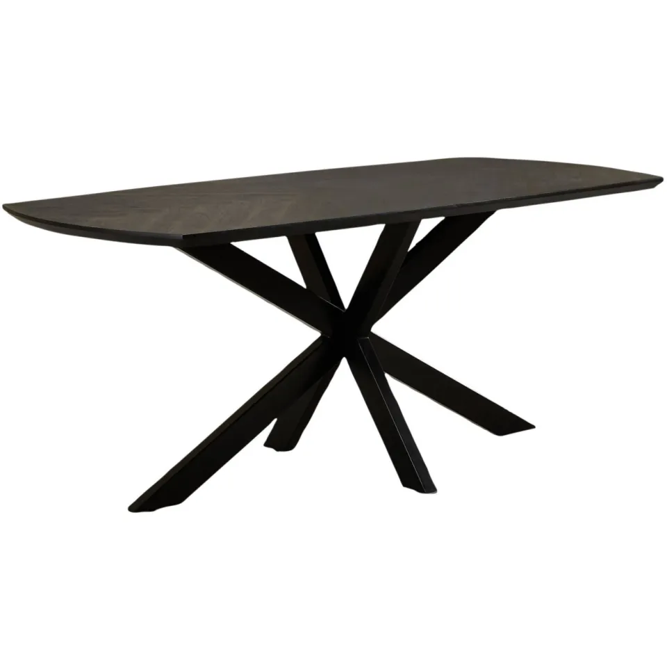 NOUS Living eetkamertafel Robb zwart, foto 3
